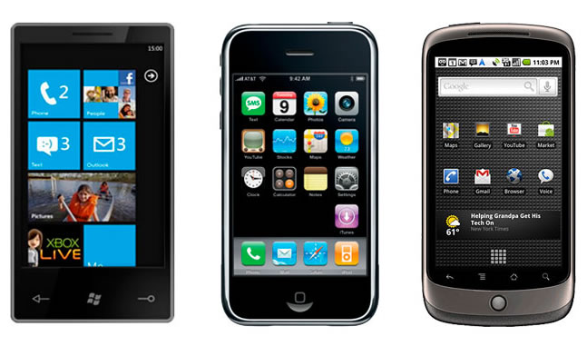 Shop for phone apps